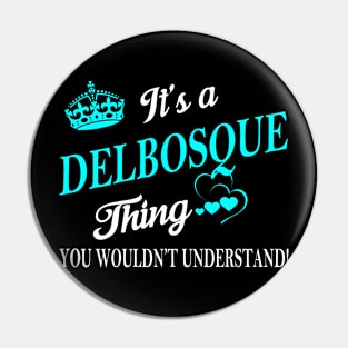 DELBOSQUE Pin