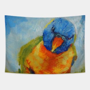 'Rainbow Lorikeet Investigator' Tapestry