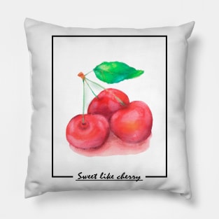 Sweet like cherry Pillow