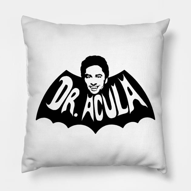 Dr. Acula Pillow by charchap