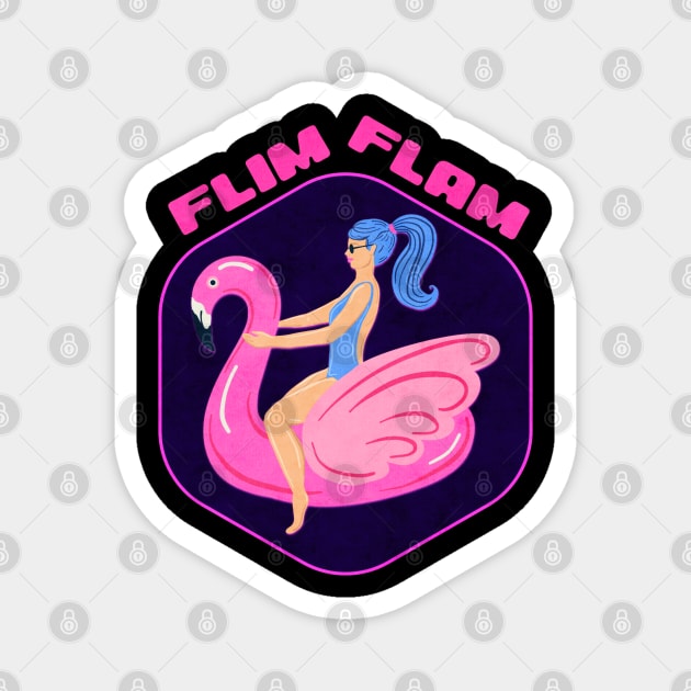 Flim Flam Magnet by ak3shay