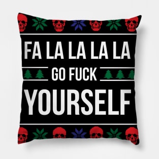 A Holly Jolly Time II Pillow