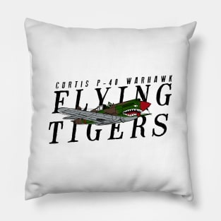 Curtis P40 Flying Tiger Pillow