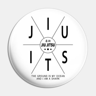 JIU JITSU - I AM A SHARK Pin