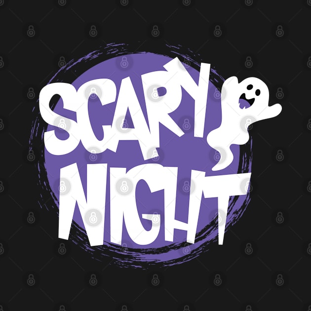 Halloween Scary Night Shirt by JabsCreative