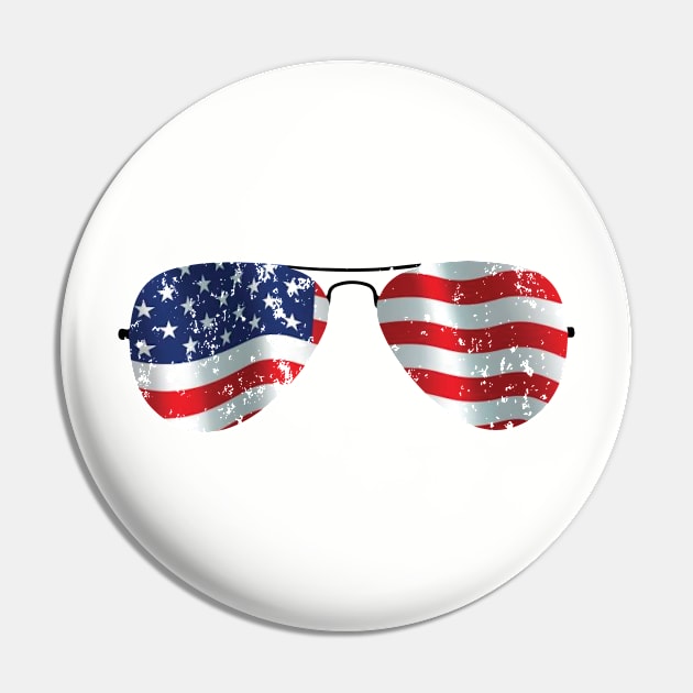 Joes Sunglasses - Distressed Look Pin by RKP'sTees