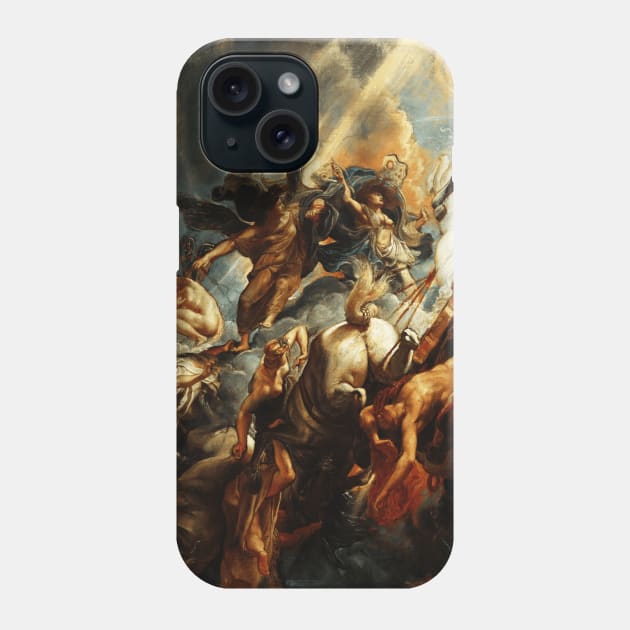 The Fall of Phaeton by Peter Paul Rubens, 1604 Phone Case by Comrade Jammy