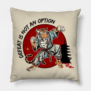 Defeat is not an option Pillow