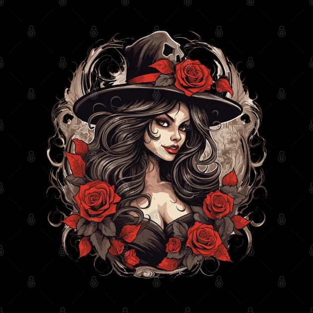 Beautiful Halloween Witch by PaulJus