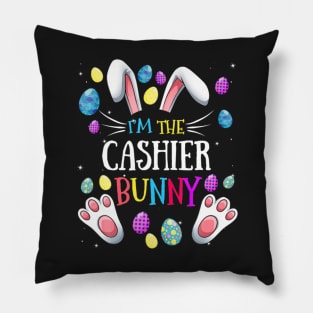 I'm The Cashier Bunny Pillow