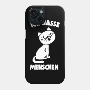 Funny cheeky cat animal-loving pet gift Phone Case