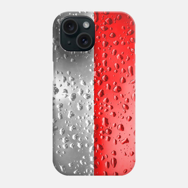 Flag of Indonesia - Raindrops Phone Case by DrPen