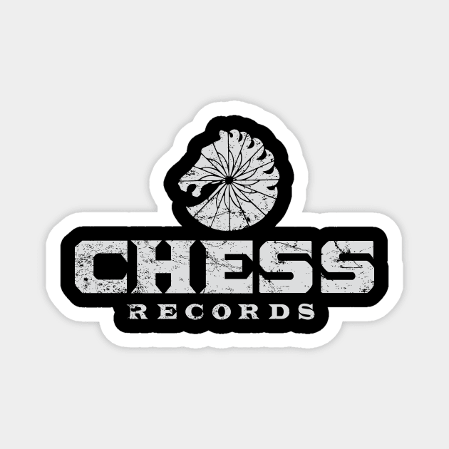 CHESS RECORDS Magnet by MindsparkCreative