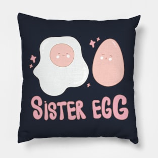 Sister Egg Pillow