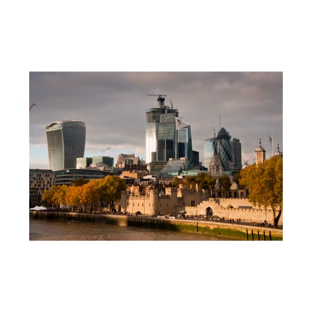 Cityscape Skyline City of London by AndyEvansPhotos