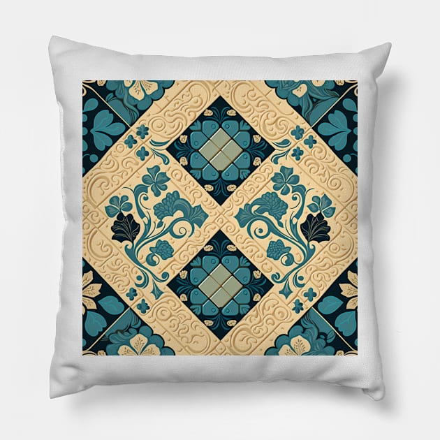 Sea breezes II Pillow by hamptonstyle