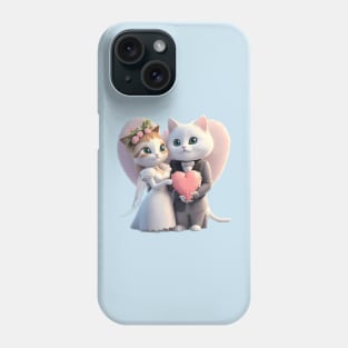 The Cat Wedding Phone Case