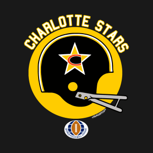 Charlotte Stars (World Football League) 1975 T-Shirt