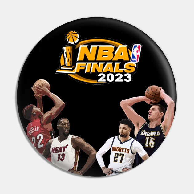 NBA FINALS 2023 Pin by Buff Geeks Art