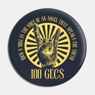 100 gecs Pin