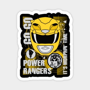 It's Morphin' Time Yellow Ranger, MMPR Magnet