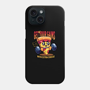 Get Your Gains with Extra Cheese Phone Case