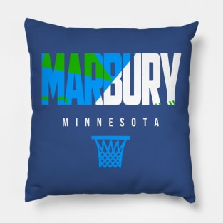 Marbury Minnesota Throwback Pillow