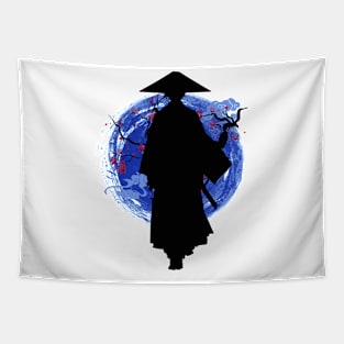 Mizu Blue eye Samurai Tapestry