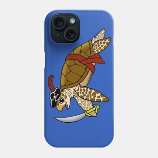 Swashbuckling Sea Turtle Phone Case