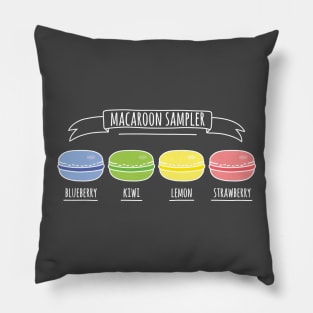 Colorful Macaroons Pillow