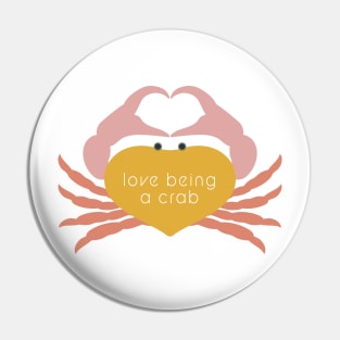 Love being a crab Pin