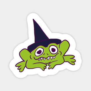 Frog Witch Magnet