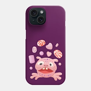 Pink Candy Monster Phone Case