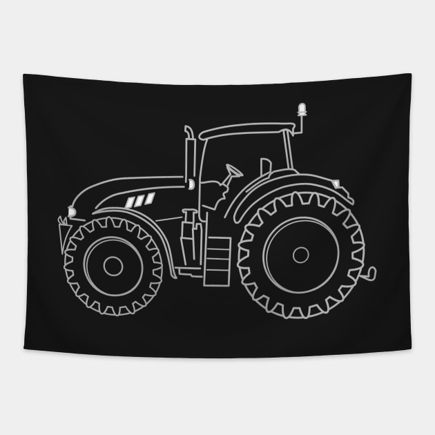 Heavy-duty tractor Tapestry by Aurealis