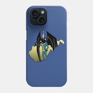 Radiation Suit Mothman WV Phone Case