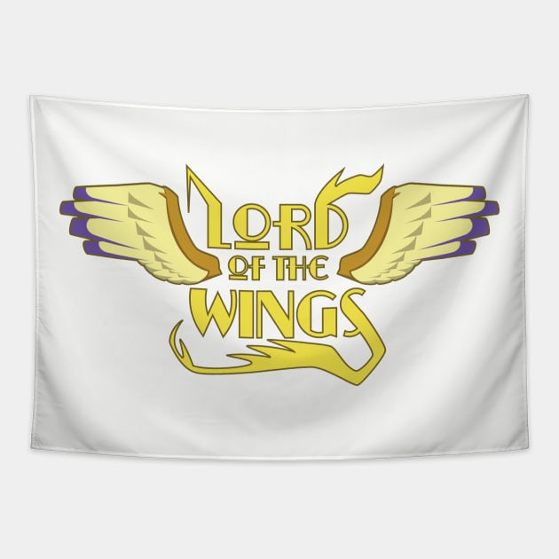 Lord of the Wings - Shiny Colors Tapestry by TheBrigeedaRocks