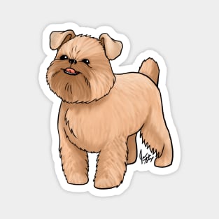 Dog - Brussell's Griffon - Natural Tan Magnet