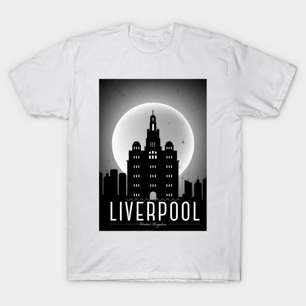 Discover Liverpool Poster Design - Liverpool - T-Shirt