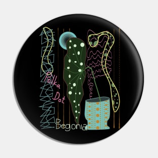 Begonia Pin