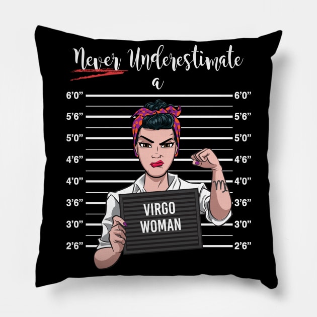 Virgo Woman Pillow by Surta Comigo