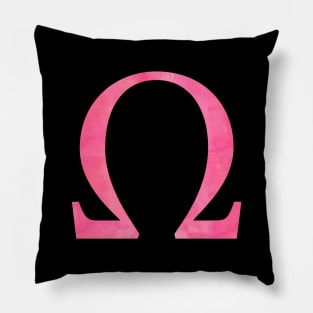 Pink Omega Pillow