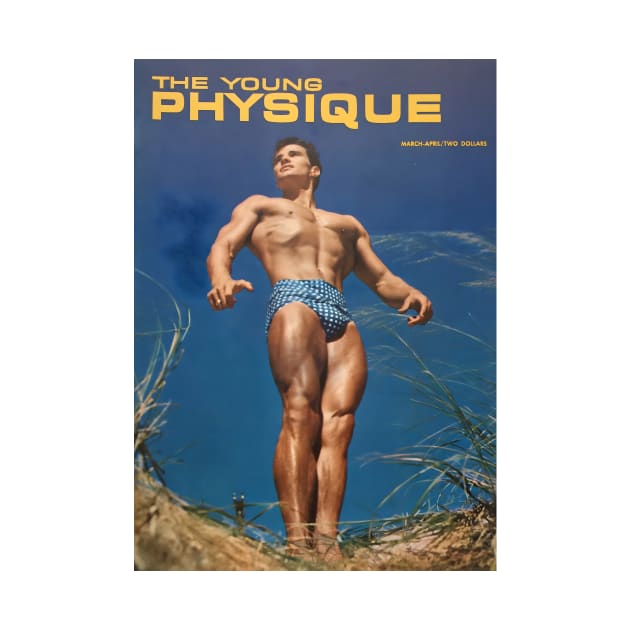 THE YOUNG PHYSIQUE - Vintage Physique Muscle Male Model Magazine Cover by SNAustralia