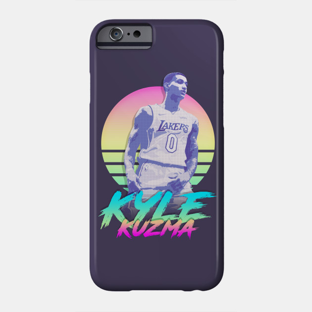 Kyle Kuzma Retro Futuristic Aesthetic Kyle Kuzma Phone Case Teepublic