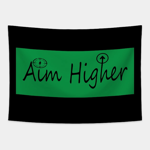 Aim Higher Tee - Wave One Tapestry by NaniMc