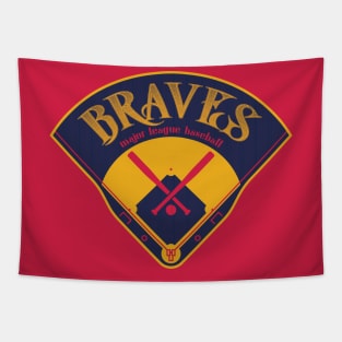 Atlanta Baseball Tapestry