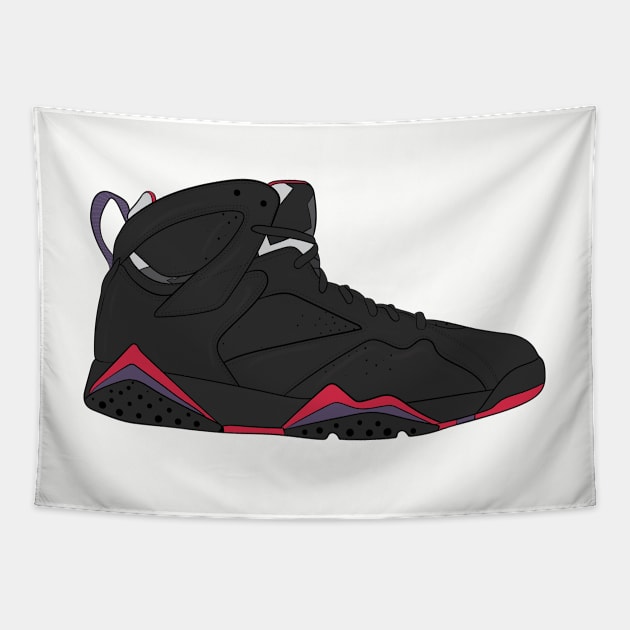 Air Jordan VII (7) - Raptor Tapestry by WalkDesigns