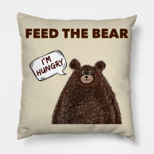 Feed the Bear Pillow