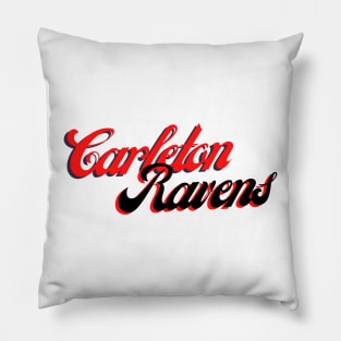 Carleton Ravens Pillow