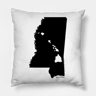 Mississippi and Hawai'i Roots by Hawaii Nei All Day Pillow