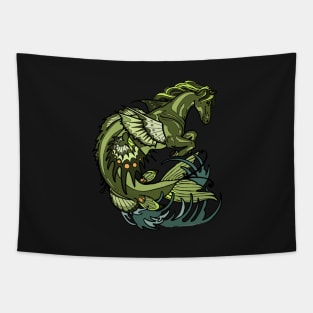 selkie, kelpie. hippocampus, sea horse Tapestry